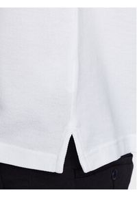 Trussardi Jeans - Trussardi Polo Emboidered 52T00712 Biały Regular Fit. Typ kołnierza: polo. Kolor: biały. Materiał: bawełna #4