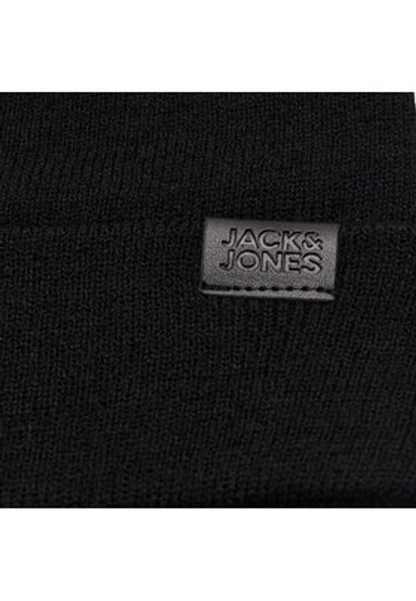 Jack & Jones - Jack&Jones Zestaw Szalik i Czapka 12163827 Czarny. Kolor: czarny. Materiał: syntetyk
