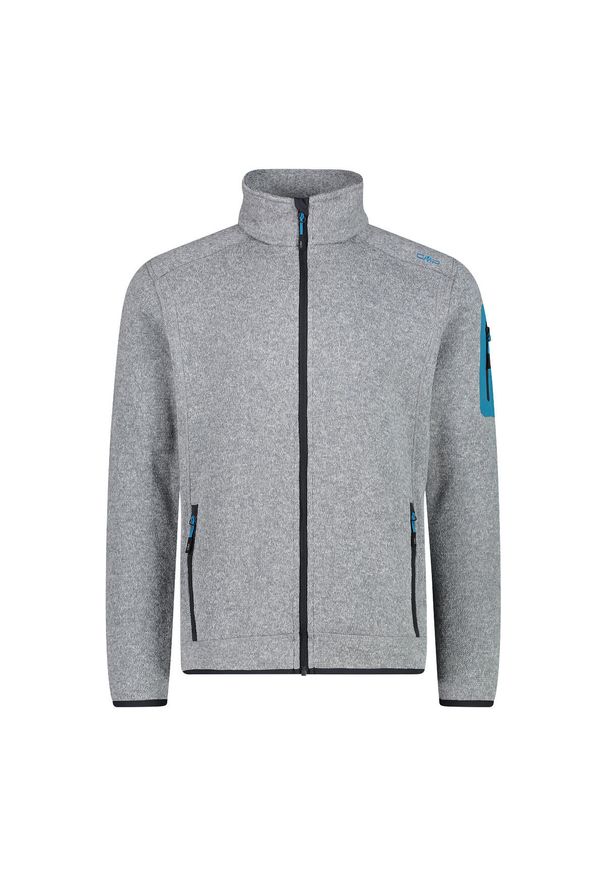 Polar CMP. Kolor: wielokolorowy, niebieski, szary. Materiał: polar. Sport: turystyka piesza