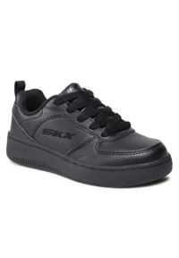 skechers - Buty na co dzień młodzieżowe SKECHERS SPORT COURT 92 wodoodporne. Okazja: na co dzień. Kolor: czarny. Model: Skechers Sport. Sport: turystyka piesza