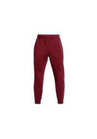 Jogging Under Armour Unstoppable Fleece. Kolor: czerwony, wielokolorowy, czarny. Sport: bieganie #1