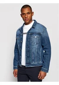 Calvin Klein Jeans Kurtka jeansowa J30J317246 Granatowy Slim Fit. Kolor: niebieski #1