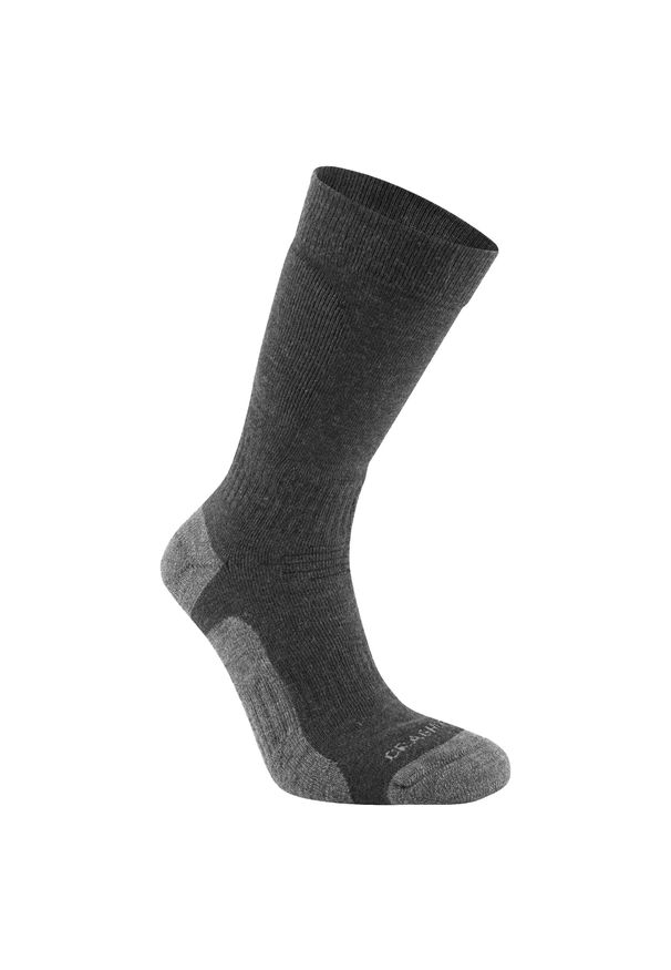 CRAGHOPPERS - Skarpetki Unisex Dla Dorosłych Wełna Merino Trek. Kolor: czarny, zielony, wielokolorowy, brązowy. Materiał: wełna. Sport: turystyka piesza