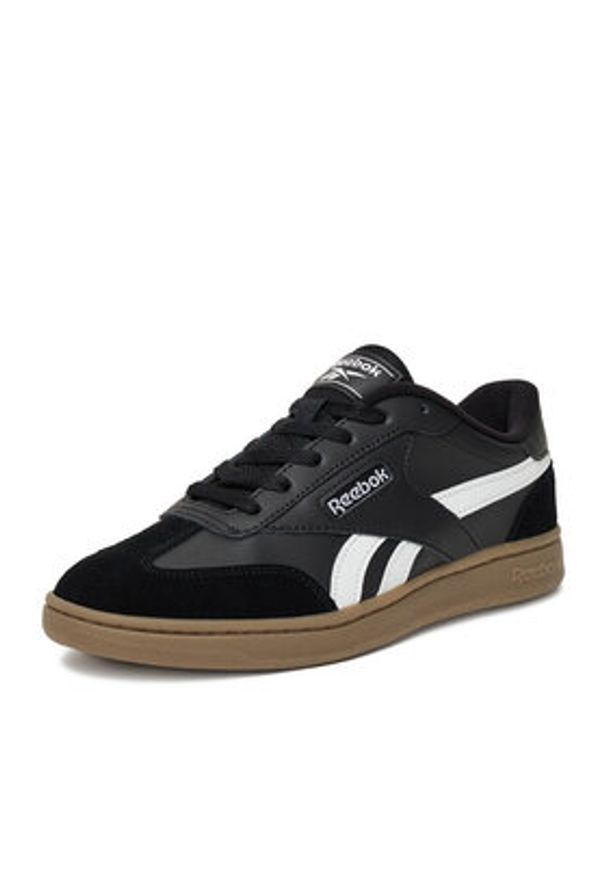 Reebok Sneakersy CEO-FORTE LOUNGER AR30252W-BTH Czarny. Kolor: czarny. Materiał: skóra, zamsz