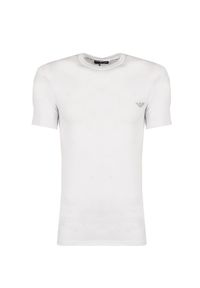 Emporio Armani T-shirt C-neck | 1119713 F511 | Mężczyzna | Biały. Kolor: biały. Materiał: elastan. Styl: klasyczny, elegancki #1