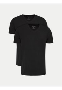 Pierre Cardin Komplet 2 t-shirtów 29991.000.9000 Czarny Modern Fit. Kolor: czarny. Materiał: bawełna #1