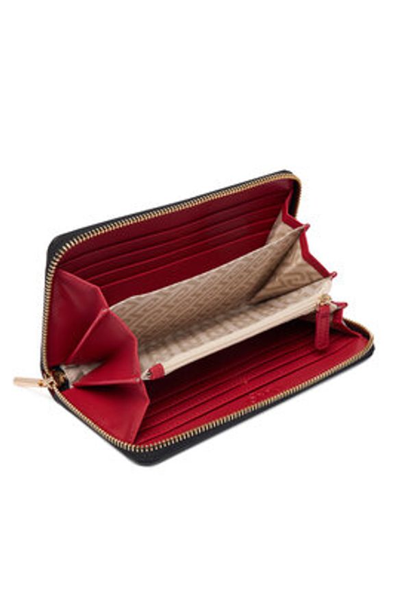 Liu Jo Portfel AA6170 E1109 Czarny. Kolor: czarny. Materiał: skóra