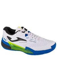 Buty do tenisa męskie Joma TROLAS2402AC. Zapięcie: sznurówki. Kolor: biały. Materiał: materiał, tkanina, syntetyk, guma. Szerokość cholewki: normalna. Sport: tenis