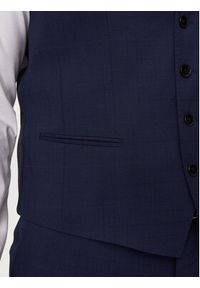 BOSS - Boss Garnitur H-Huge 50521724 Granatowy Slim Fit. Kolor: niebieski. Materiał: syntetyk, wełna #11