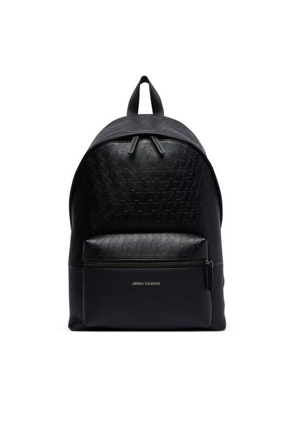 Armani Exchange Plecak XM003161 AF26662 UC001 Czarny. Kolor: czarny. Materiał: skóra