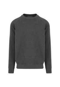 AWDIS - Męski Sweter Just Hoods Graduate Heather Heavyweight Jumper. Kolor: wielokolorowy, szary, brązowy
