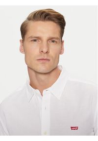 Levi's® Koszula Long Sleeved Shirt 86625-0002 Biały Slim Fit. Kolor: biały. Materiał: bawełna