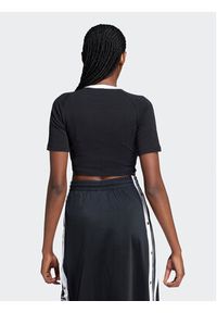 Adidas - adidas T-Shirt 3-Stripes Baby IU2532 Czarny Slim Fit. Kolor: czarny. Materiał: bawełna #2