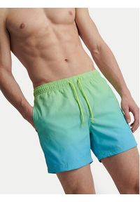 Jack & Jones Szorty kąpielowe Maui Horizon 12291438 Zielony Regular Fit. Kolor: zielony. Materiał: syntetyk #2