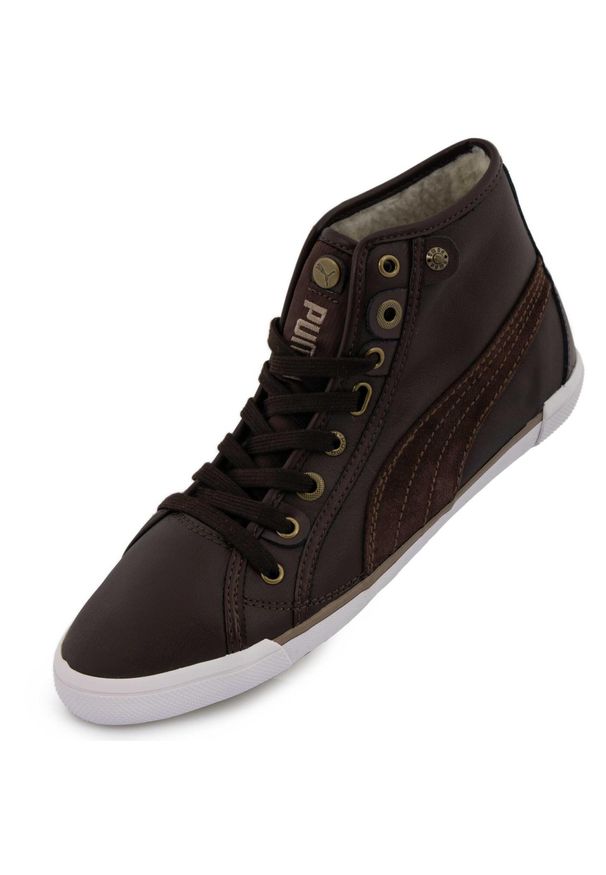 Puma Corsica Mid 38 Damskie buty sportowe ze skóry. Kolor: wielokolorowy. Materiał: skóra. Sezon: wiosna, jesień. Sport: turystyka piesza