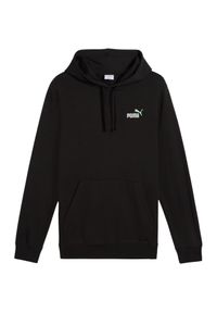 Bluza męska Puma Ess 2 Color Small No.1 Logo Hoodie TR. Kolor: czarny. Materiał: dresówka