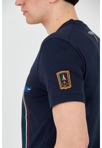 Aeronautica Militare - AERONAUTICA MILITARE Granatowy t-shirt Short Sleeve. Kolor: niebieski #2