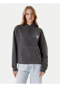 Tommy Jeans Bluza Neon DW0DW20945 Szary Boxy Fit. Kolor: szary. Materiał: bawełna