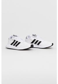 adidas Originals Buty kolor biały. Nosek buta: okrągły. Zapięcie: sznurówki. Kolor: biały. Materiał: guma. Sport: bieganie #5