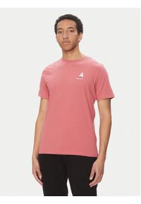 Helly Hansen T-Shirt Shoreline 54601 Czerwony Regular Fit. Kolor: czerwony. Materiał: bawełna