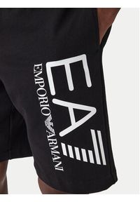 EA7 Emporio Armani Szorty sportowe 7M001414 AF22266 UC001 Czarny Regular Fit. Kolor: czarny. Materiał: bawełna. Styl: sportowy #5