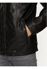 Mustang Kurtka skórzana Shepp 310-23-150 Czarny Regular Fit. Kolor: czarny. Materiał: skóra #6