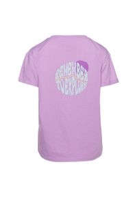 Elbrus - T-shirt Damski Z Krótkim Rękawem Resa. Kolor: różowy. Długość rękawa: krótki rękaw. Długość: krótkie. Sport: turystyka piesza