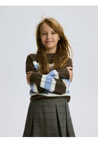 Reserved - Plisowana spódnica z szortami - wielobarwny. Materiał: bawełna, tkanina #1