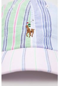 Polo Ralph Lauren czapka z daszkiem bawełniana wzorzysta. Materiał: bawełna #4