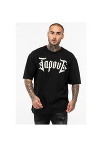 TAPOUT - Koszulka Tapout Simply Believe. Kolor: czarny, biały, wielokolorowy. Wzór: nadruk