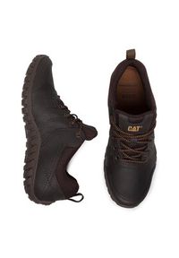 CAT Footwear Półbuty Instruct P722310 Brązowy. Kolor: brązowy. Materiał: nubuk, skóra #3