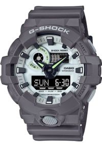 Zegarek sportowy Casio Zegarek męski Casio G-Shock GA-700HD-8AER HIDDEN GLOW. Styl: sportowy #1