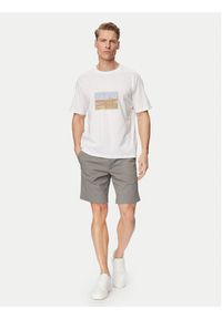 Jack & Jones T-Shirt Montauk Photo 12290890 Biały Regular Fit. Kolor: biały. Materiał: bawełna #3