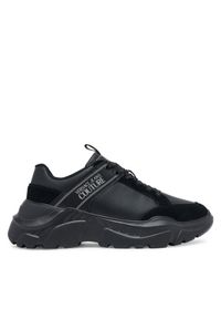 Versace Jeans Couture Sneakersy 79YA3SC2 ZPB30 899 Czarny. Kolor: czarny. Materiał: skóra