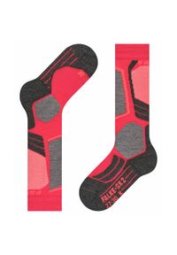 Podkolanówki Falke SK2 enfants. Kolor: czerwony, wielokolorowy, różowy. Sport: narciarstwo #1