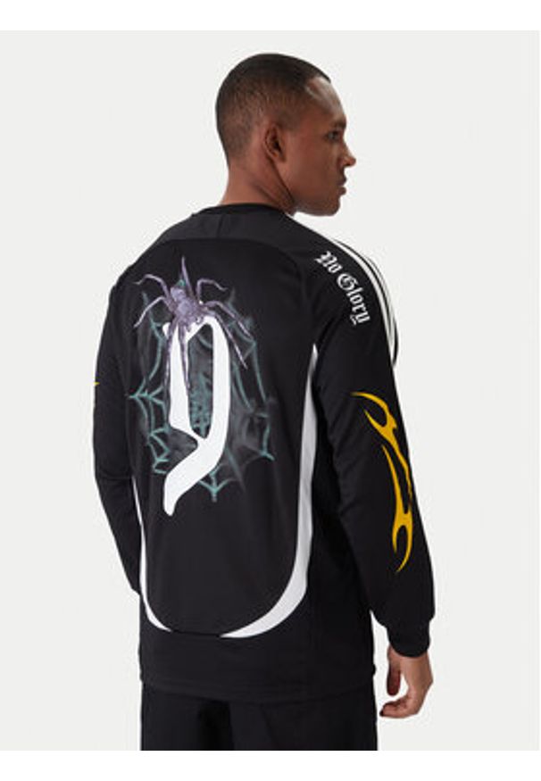 Adidas - adidas Longsleeve Spiders Goalkeeper JW0201 Czarny Loose Fit. Kolor: czarny. Materiał: syntetyk. Długość rękawa: długi rękaw