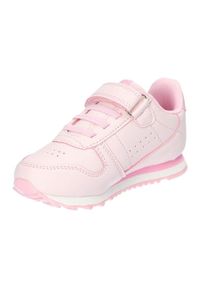 Buty sportowe Pink American Club ES68/22 różowe. Okazja: na co dzień. Kolor: różowy. Materiał: skóra ekologiczna, kauczuk, materiał #4
