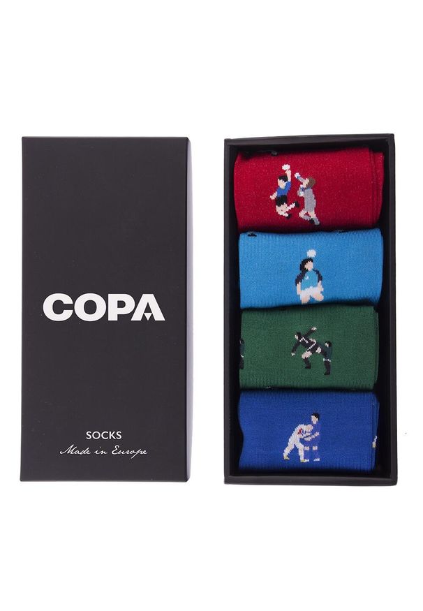 COPA FOOTBALL - Zestaw skarpetek casual dla dorosłych - Dorosły - Czarny. Kolor: czarny, wielokolorowy. Sport: piłka nożna