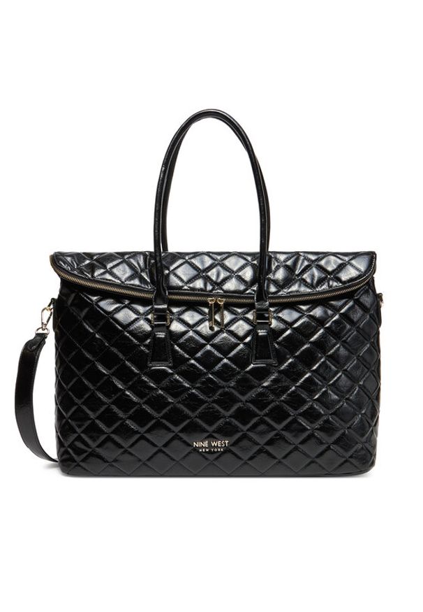 Nine West Torebka CEO-SOPHIA-LA374-4066 Czarny. Kolor: czarny