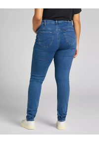 Lee - LEE SUPER HIGH SCARLETT DAMSKIE SPODNIE JEANSOWE JEANSY MID EVITA L32GPVYW