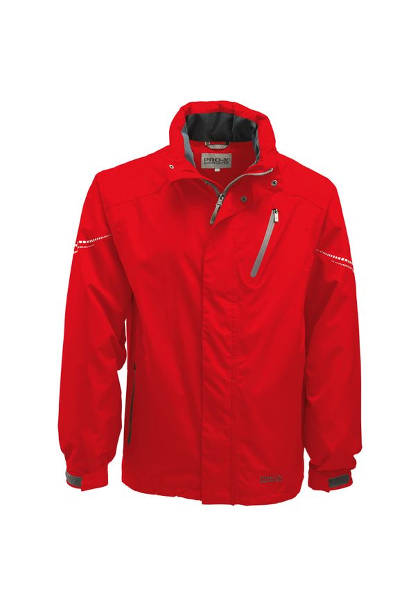 PRO-X ELEMENTS - Funkcjonalna kurtka Pro-X Elements Uni Wallis. Kolor: czerwony. Sport: turystyka piesza