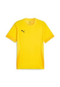 Koszulka Puma TeamGoal. Kolor: czarny, żółty, wielokolorowy. Sport: piłka nożna