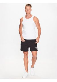 Tommy Jeans Szorty sportowe Entry Price Beach DM0DM16876 Czarny Regular Fit. Kolor: czarny. Materiał: bawełna. Styl: sportowy