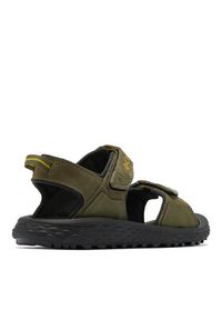 columbia - Columbia Sandały Konos Hiker 2-Strap 2121561 Khaki. Kolor: brązowy. Materiał: zamsz, skóra #4