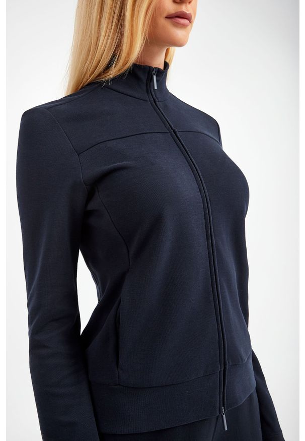 Max Mara Leisure - BLUZA ECCESSO MAX MARA LEISURE. Typ kołnierza: kołnierzyk stójkowy. Długość: długie