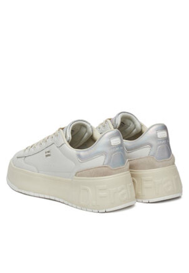 D.Franklin Sneakersy DFSH321094 Biały. Kolor: biały. Materiał: skóra