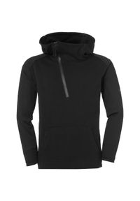 UHLSPORT - Bluza z kapturem dla dzieci Uhlsport Essential pro. Typ kołnierza: kaptur. Kolor: biały, wielokolorowy, czarny