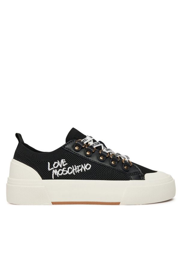 Love Moschino - Sneakersy LOVE MOSCHINO. Kolor: czarny