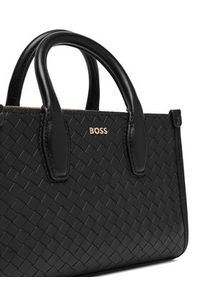 BOSS Torebka 50557998 Czarny. Kolor: czarny. Materiał: skórzane #4