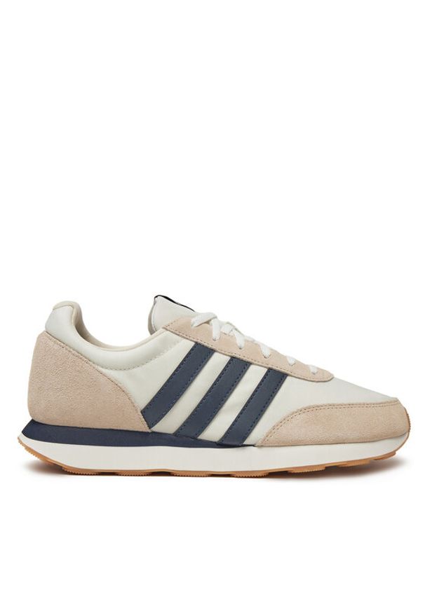 Adidas - adidas Sneakersy Run 60s 3.0 IE3830 Beżowy. Kolor: beżowy. Materiał: zamsz, skóra. Sport: bieganie